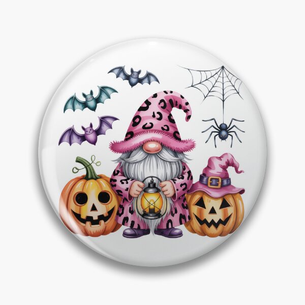 Item preview, pink halloween gnome designed and sold by jkrphoto.