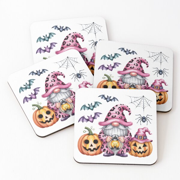 Item preview, pink halloween gnome designed and sold by jkrphoto.