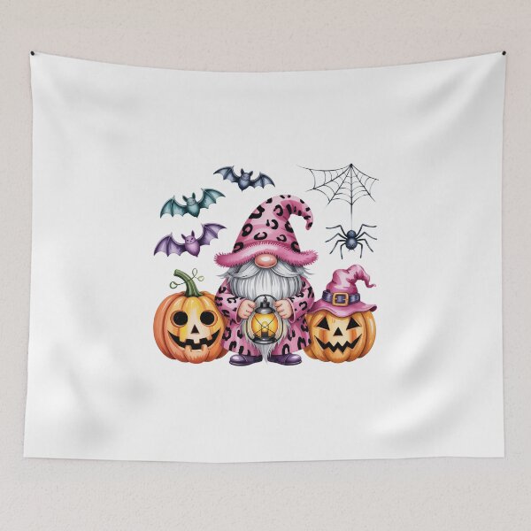 Item preview, pink halloween gnome designed and sold by jkrphoto.