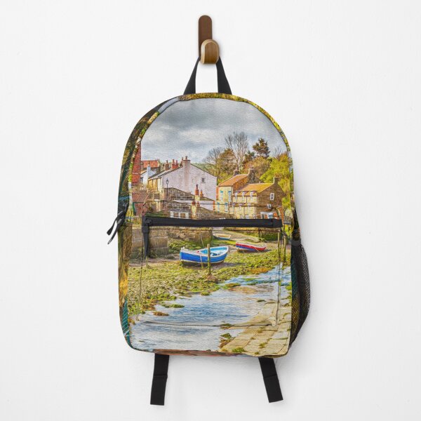 Item preview, Staithes Fishing Boat, Yorkshire, England, Oil Painting designed and sold by Paul Thompson Photography.