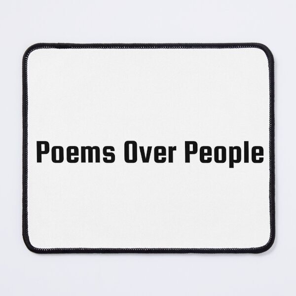 Item preview, Poems Over People designed and sold by Ninjacatoff.