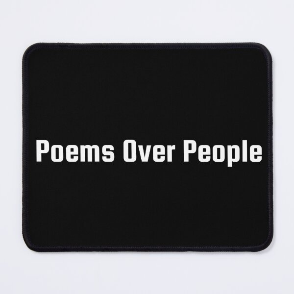 Item preview, Poems Over People designed and sold by Ninjacatoff.