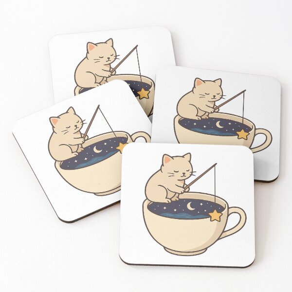 Artikelvorschau, Katzenfischen nach Sternen entworfen und verkauft von FlatStyle.