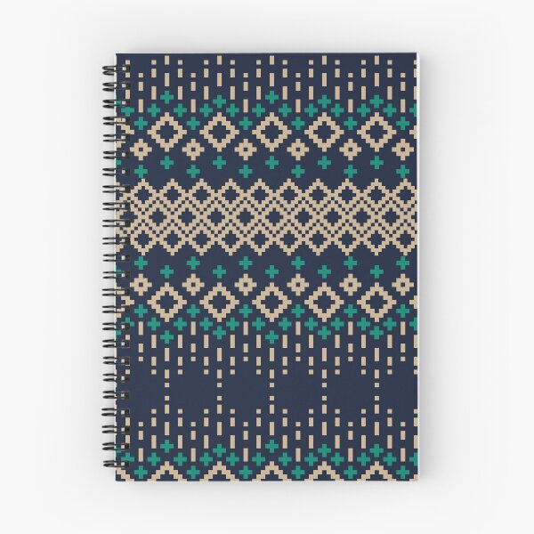 Item preview, Minimal Tribal Pixel Pattern in Beige Green designed and sold by MNX.