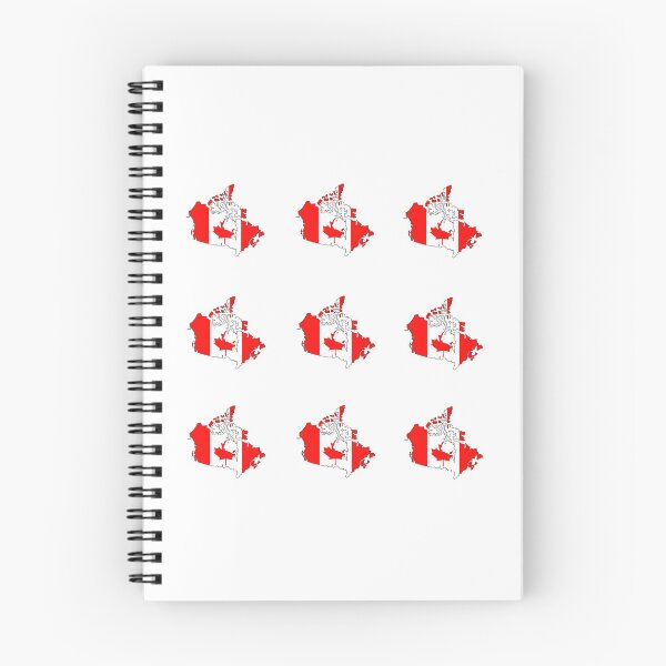 Item preview, Canada Flag Map designed and sold by Paper Drip.