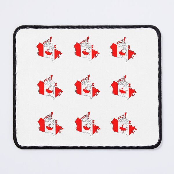 Item preview, Canada Flag Map designed and sold by Paper Drip.