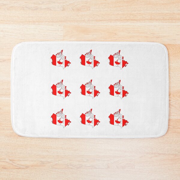 Item preview, Canada Flag Map designed and sold by Paper Drip.