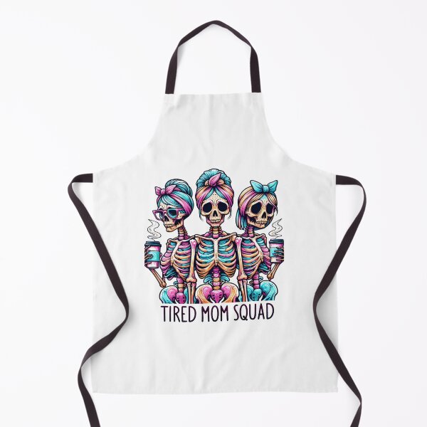 Item preview, Boojee Bones Tired Mom Squad Trio of Mama Skeletons! designed and sold by dcohea.