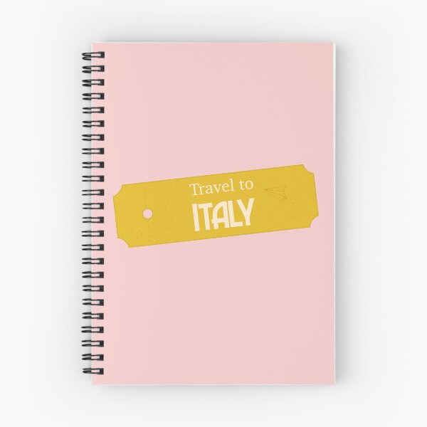 Item preview, Travel to Italy – Vintage-Inspired Plane Ticket Art designed and sold by CraftedChapters.
