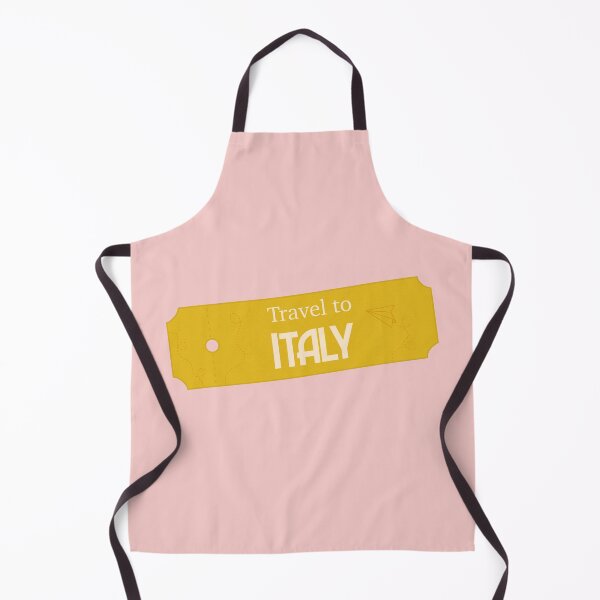 Item preview, Travel to Italy – Vintage-Inspired Plane Ticket Art designed and sold by CraftedChapters.