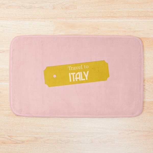 Item preview, Travel to Italy – Vintage-Inspired Plane Ticket Art designed and sold by CraftedChapters.