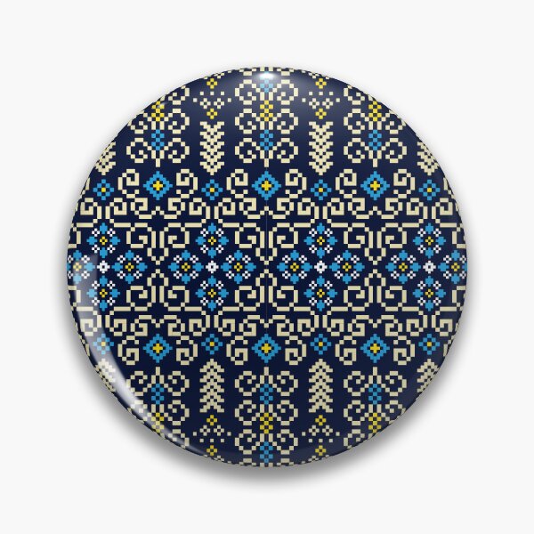 Item preview, Detailed Ethnic Textile Floral Design designed and sold by MNX.