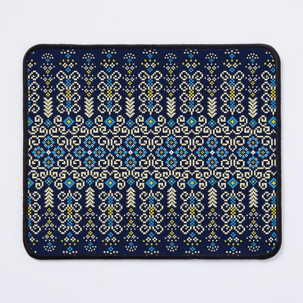 Item preview, Detailed Ethnic Textile Floral Design designed and sold by MNX.