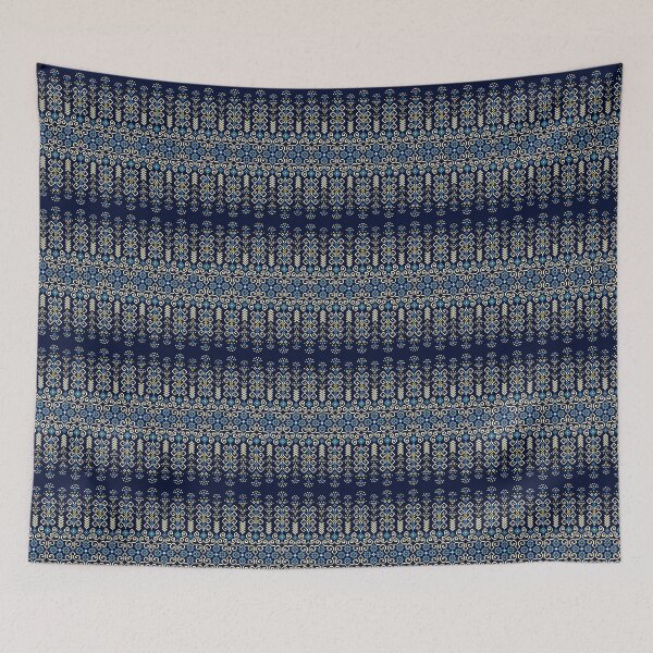Item preview, Detailed Ethnic Textile Floral Design designed and sold by MNX.