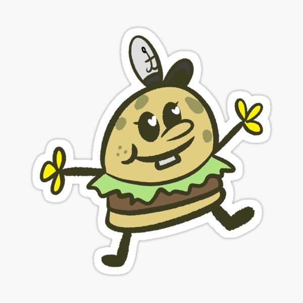 Item preview, SpongeBob Burger Baby designed and sold by Doodle-Kabootle.