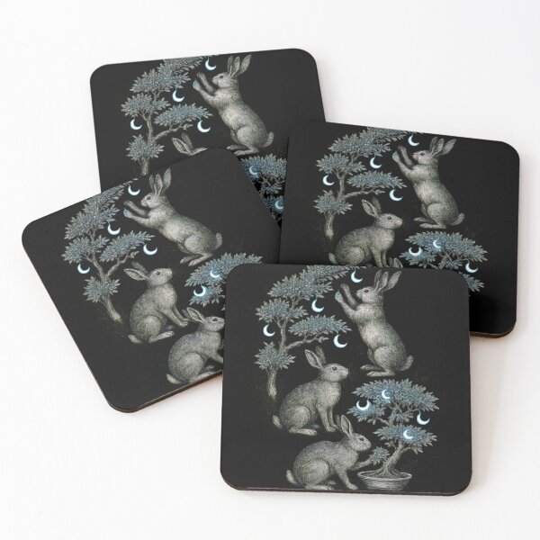Item preview, Lunar Orchard Harvest: Moon-Gathering Rabbits designed and sold by Shoot-The-Moon.