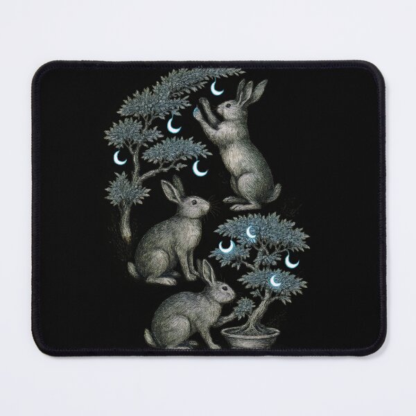 Item preview, Lunar Orchard Harvest: Moon-Gathering Rabbits designed and sold by Shoot-The-Moon.