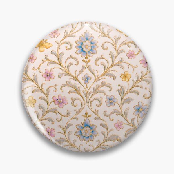 Item preview, Golden Arabesque Floral and Butterfly Design designed and sold by SUNAGIMO9999.
