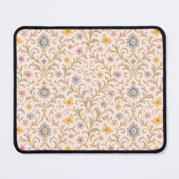 Item preview, Golden Arabesque Floral and Butterfly Design designed and sold by SUNAGIMO9999.