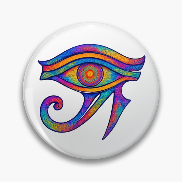 Item preview, psychedelic Eye of Horus. designed and sold by The lucky Hippy.