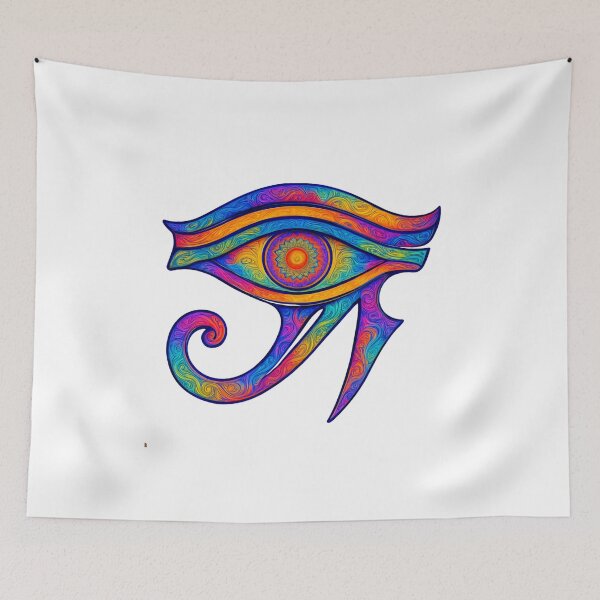 Item preview, psychedelic Eye of Horus. designed and sold by The lucky Hippy.