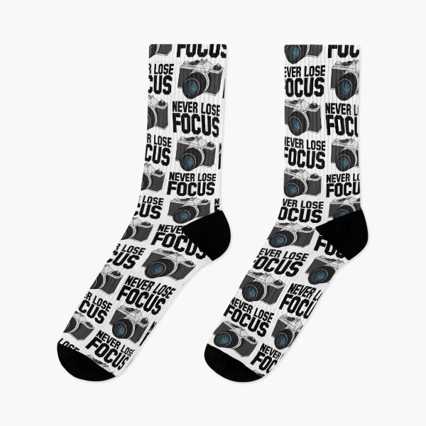 Item preview, Never Lose Focus, Photographer, Retro Camera, Photography Enthusiast designed and sold by doodlerob.