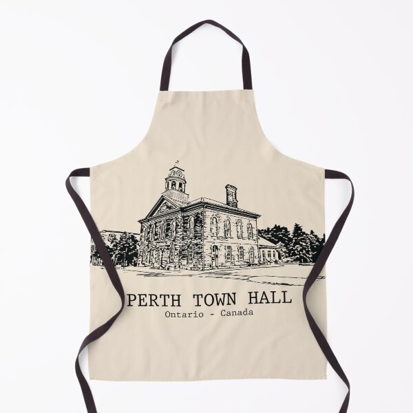 Item preview, Perth Town Hall - Ontario Canada designed and sold by Lakeric Cityscapes.