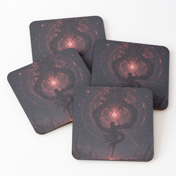 Item preview, Astral Entity and The Wanderer – Surreal Cosmic Fantasy Art designed and sold by Xynith.