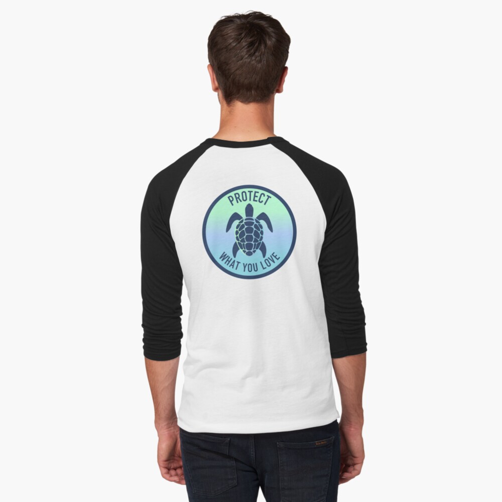 Item preview, Baseball ¾ Sleeve T-Shirt designed and sold by Saltycurrent1.