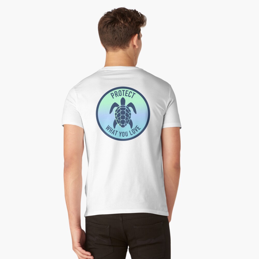 Item preview, V-Neck T-Shirt designed and sold by Saltycurrent1.