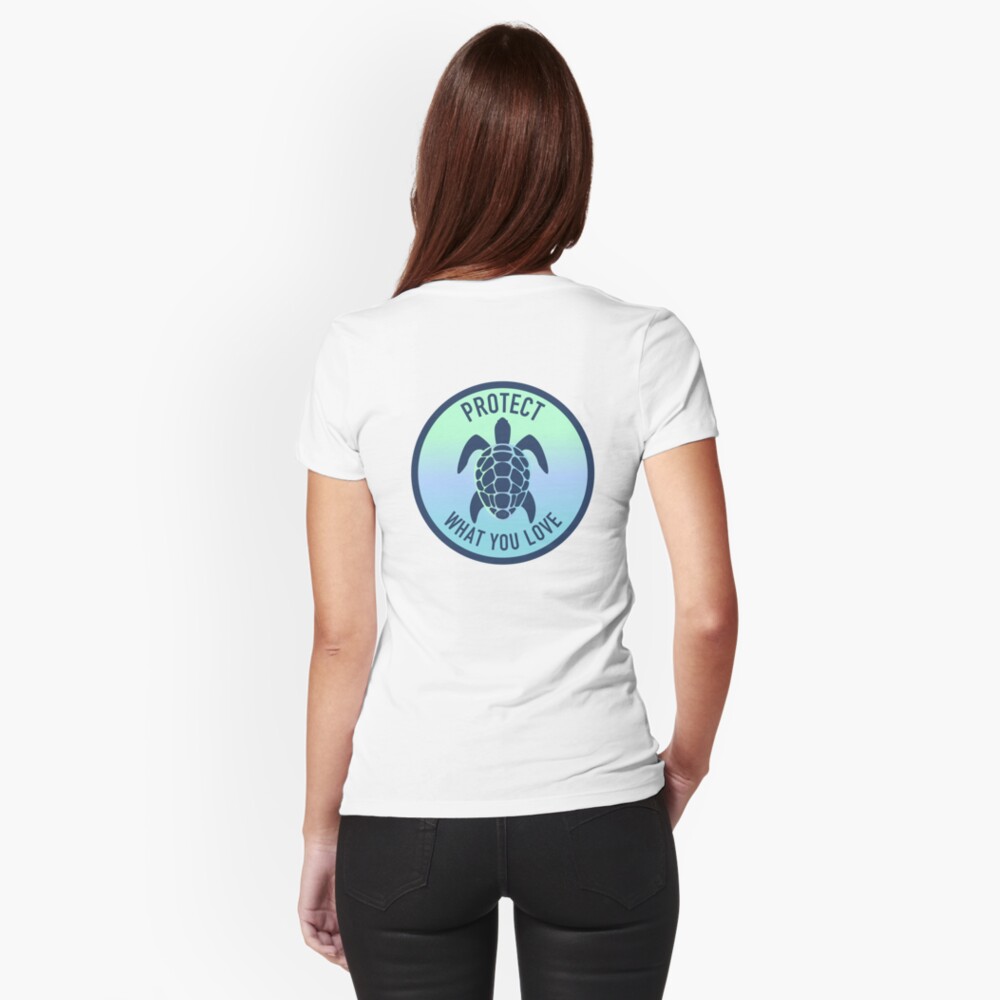Item preview, Fitted T-Shirt designed and sold by Saltycurrent1.