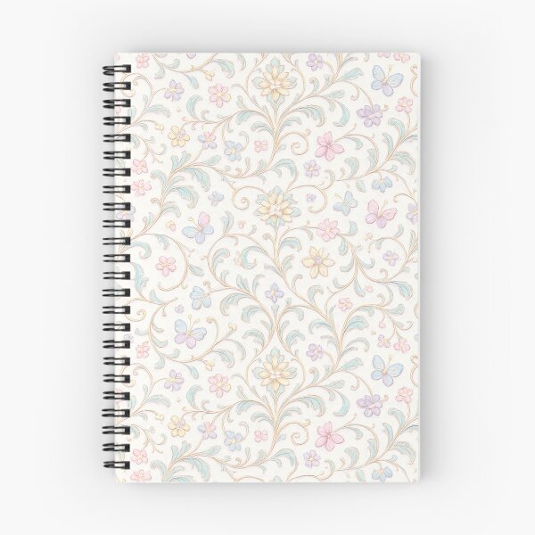 Item preview, Watercolor Pastel Butterfly Garden Pattern designed and sold by SUNAGIMO9999.