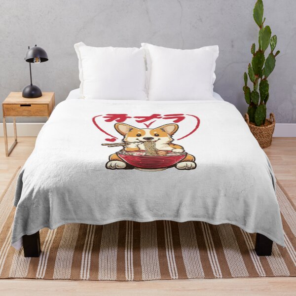 Item preview, Cute Corgi eating ramen designed and sold by xiao xuans.