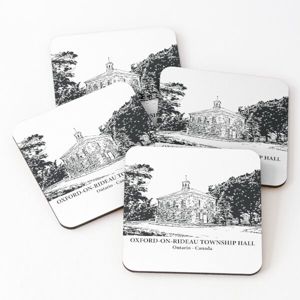 Item preview, Oxford-on-Rideau Township Hall - Ontario Canada designed and sold by Lakeric Cityscapes.