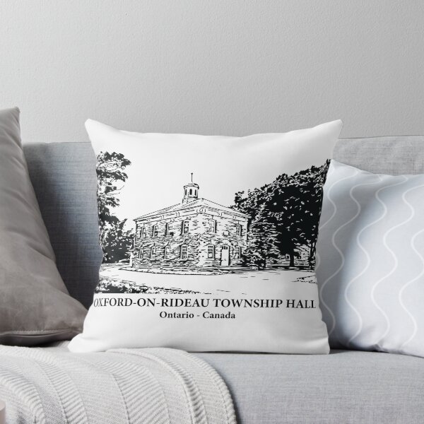 Item preview, Oxford-on-Rideau Township Hall - Ontario Canada designed and sold by Lakeric.