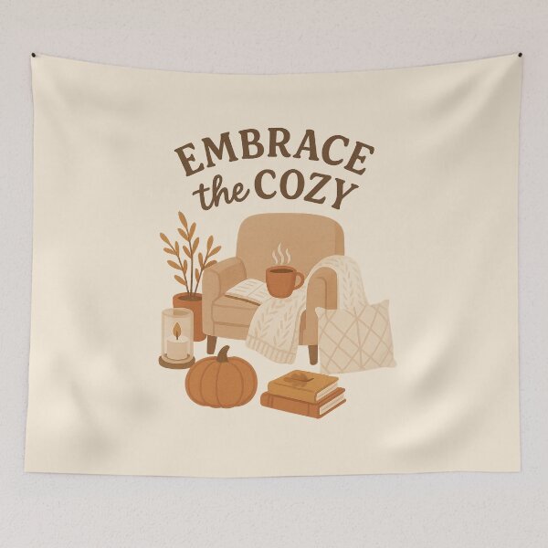 Item preview, Embrace The Cozy Lifestyle Hygge designed and sold by CozyAndSweet.