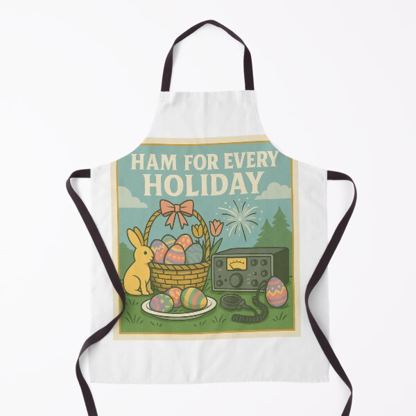 Item preview, Ham for Every Holiday – Vintage Easter Ham Radio Operator T-Shirt designed and sold by SubtleHobbies.