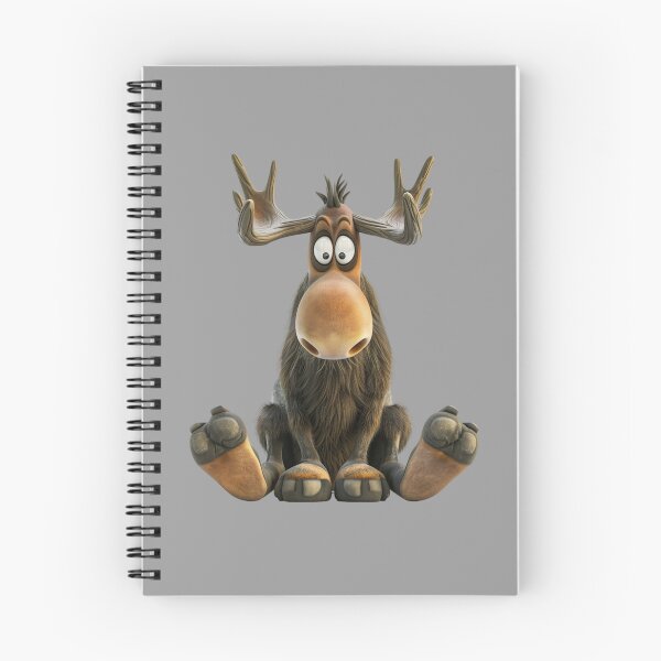 Item preview, Moose cartoon designed and sold by LuxChu.