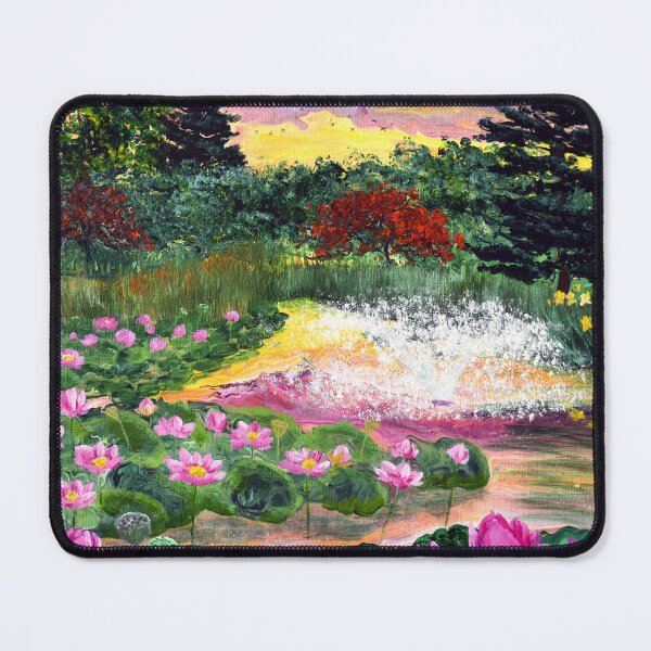 Item preview, The Lotus Pond at the Park designed and sold by BreezyZen.