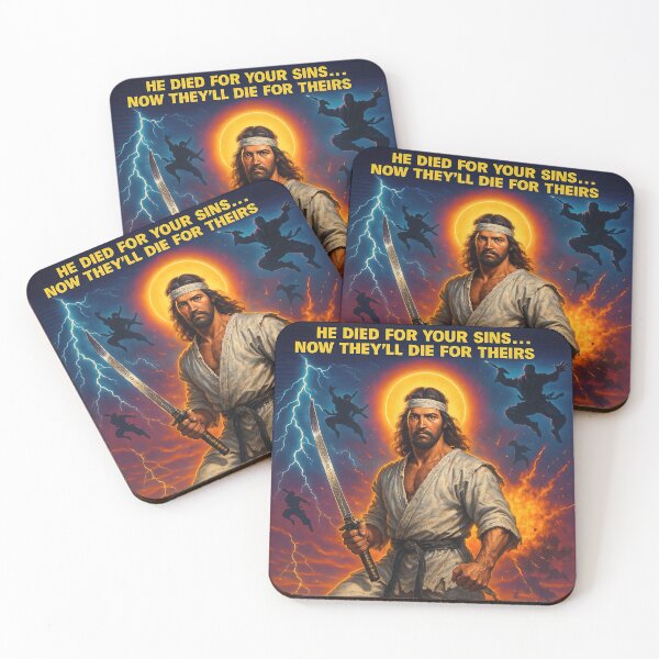 Item preview, Ninjesus Ninja Jesus Parody designed and sold by Retr0Tshirts.