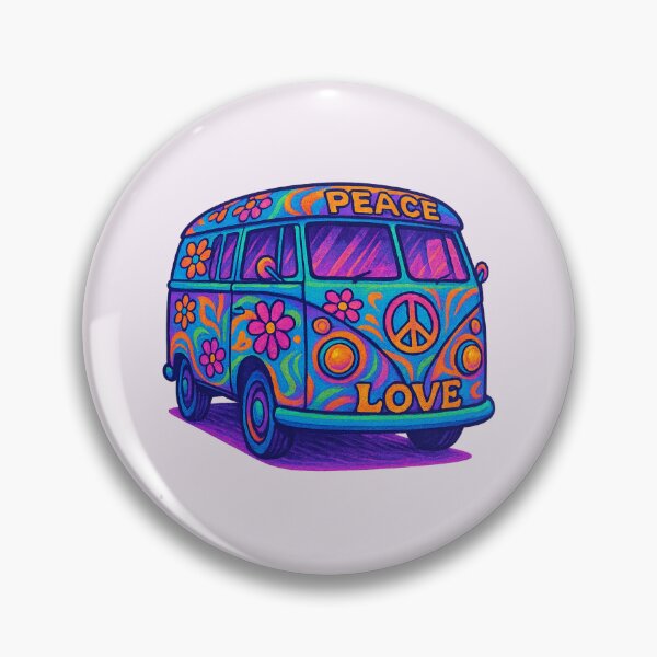 Item preview, Hippy bus. designed and sold by The lucky Hippy.