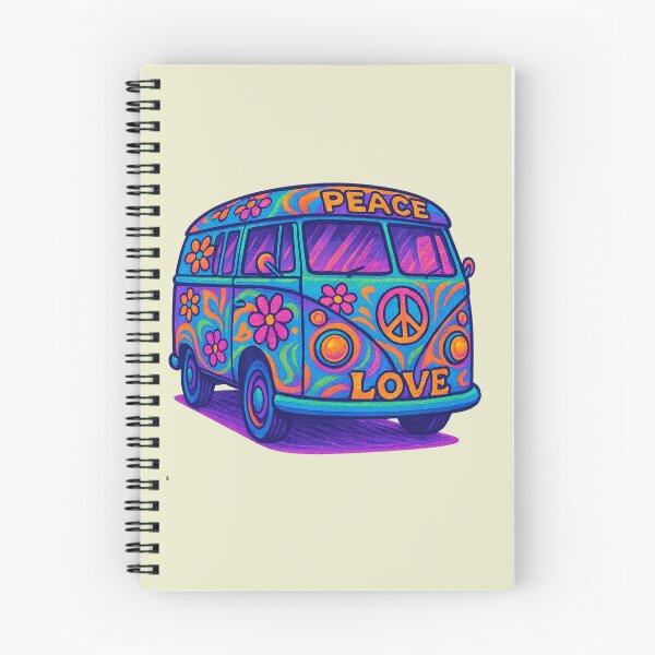 Item preview, Hippy bus. designed and sold by The lucky Hippy.