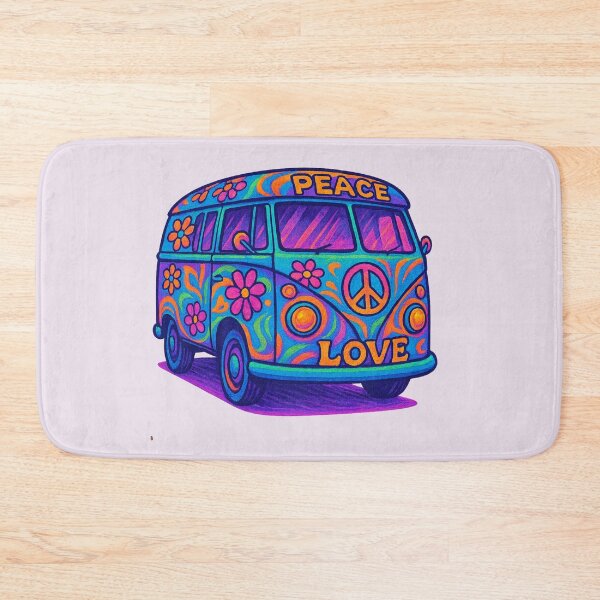 Item preview, Autobús hippie. designed and sold by The lucky Hippy.