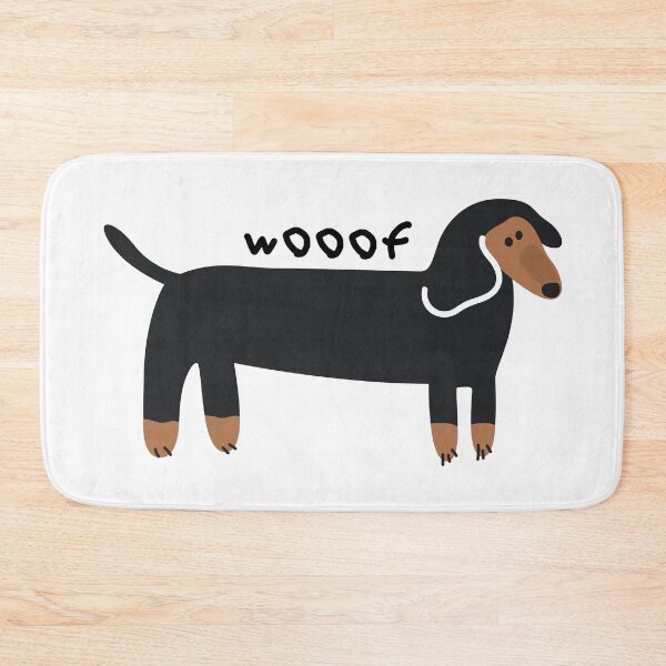 Item preview, Cute doodle dachshund dog designed and sold by Luamor.