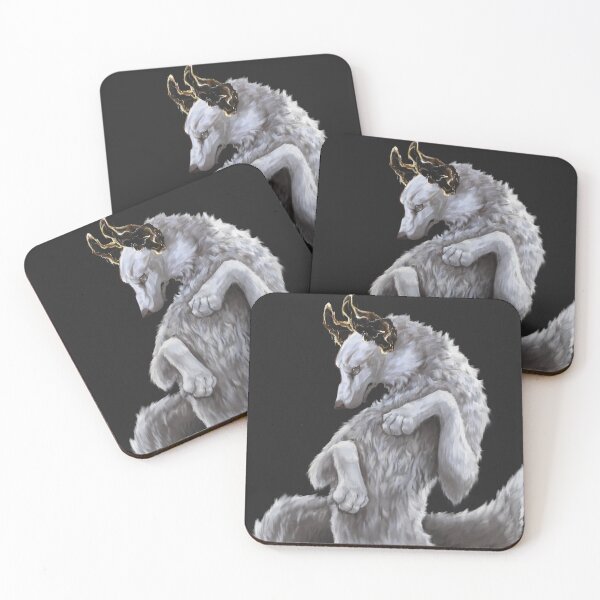 Item preview, wolf with golden ears - inspired by gveanel designed and sold by Spitfiresart.