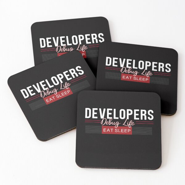Item preview, Eat Sleep Code Repeat – Programming for Developers – Debug Life – Funny Coder Gift Tee designed and sold by ArteeInnovation.