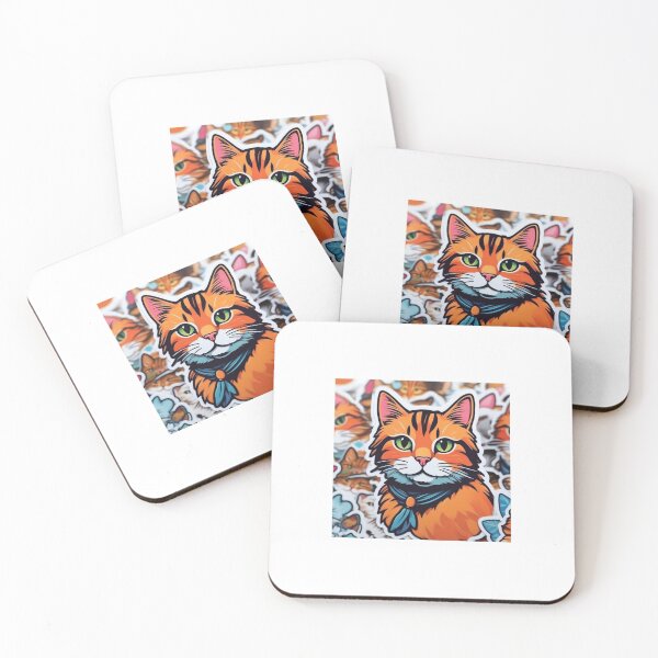 Item preview, happy orange cat designed and sold by imacatowner.