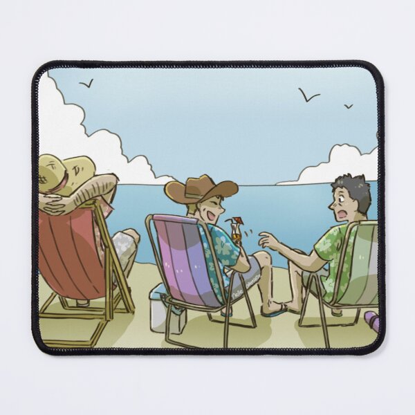 Item preview, Team Free Will Toes in the sand designed and sold by Melle-OtterWise.