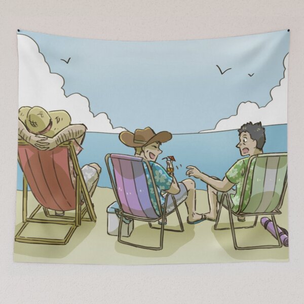 Item preview, Team Free Will Toes in the sand designed and sold by Melle-OtterWise.