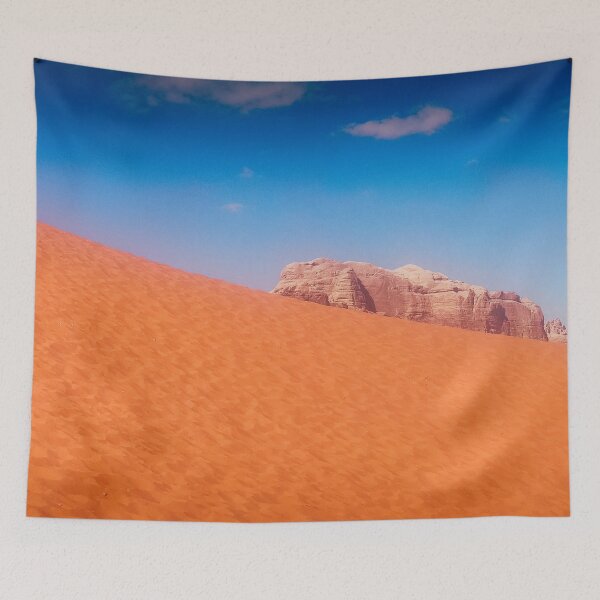 Item preview, Wadi Rum Desert – Majestic Landscape Photography of Jordan’s Red Sand Wilderness designed and sold by photo-travel.